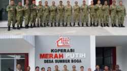 Dandim 1801/Manokwari Dorong Ekonomi Rakyat PB, Hadiri Vicon Peresmian 1.061 Koperasi Desa Se-Indonesia