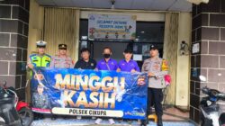 Polsek Cikupa Laksanakan Pengamanan Ibadah Minggu Kasih di Sejumlah Gereja