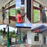 Pengecatan RTLH TMMD Ke-128 Kodim 1801/Manokwari Masuki Tahap Finishing