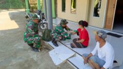 Peduli Kesehatan Warga, Tim Medis Satgas TMMD Layani Pemeriksaan Gratis