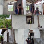 Satgas TMMD Ke-128 Kodim 1801/Manokwari Laksanakan Pengecatan RTLH di Kampung Tanah Rubuh
