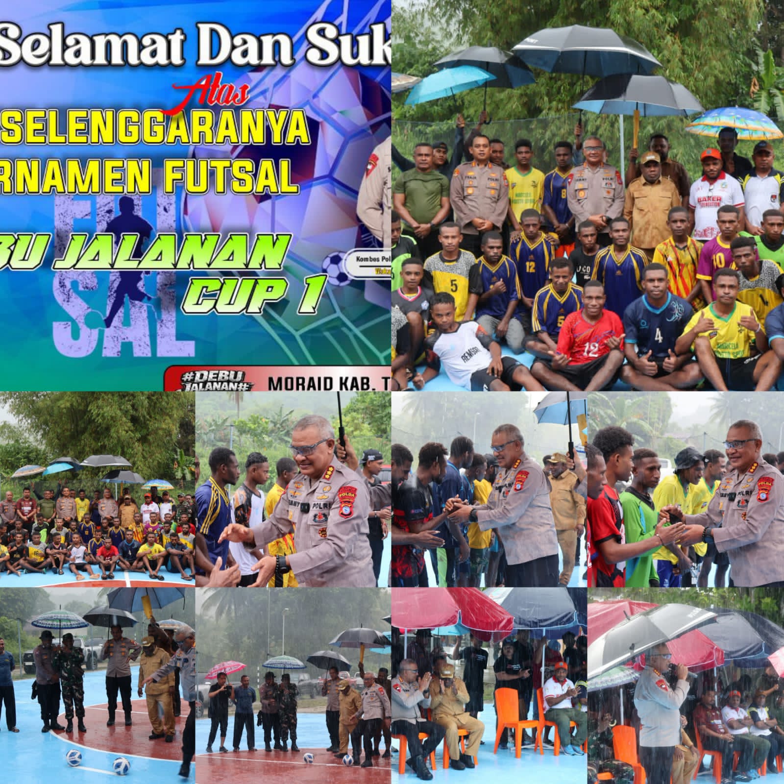Wakapolda PBD Resmi Buka Dabu Jalanan Cup I di Moraid: Polri Dorong Generasi Muda