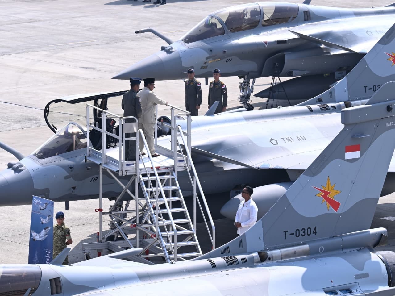 Presiden Prabowo Serahkan Pesawat MRCA Rafale dan Sistem Pertahanan Modern untuk Perkuat Pertahanan Udara Nasional