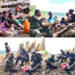 Keakraban Satgas TMMD Ke-128 Kodim 1801/Manokwari Bersama Warga Tanah Rubuh