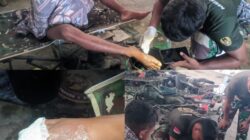 Tenaga Kesehatan TMMD Tangani Personel yang Mengalami Iritasi Semen