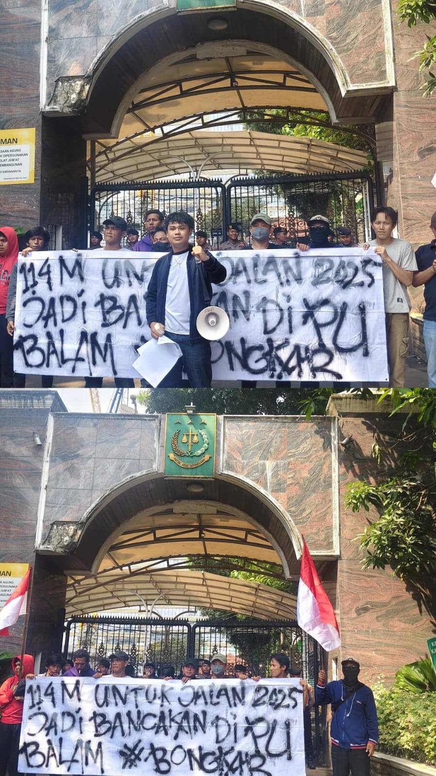 Formmasi Demo Kejagung : Ulah Kadis PU, Coreng Muka Eva Di Jakarta