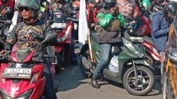 GERANAT’S Gelar Demo Akbar di Surabaya, Driver Online Keluhkan Potongan Aplikasi