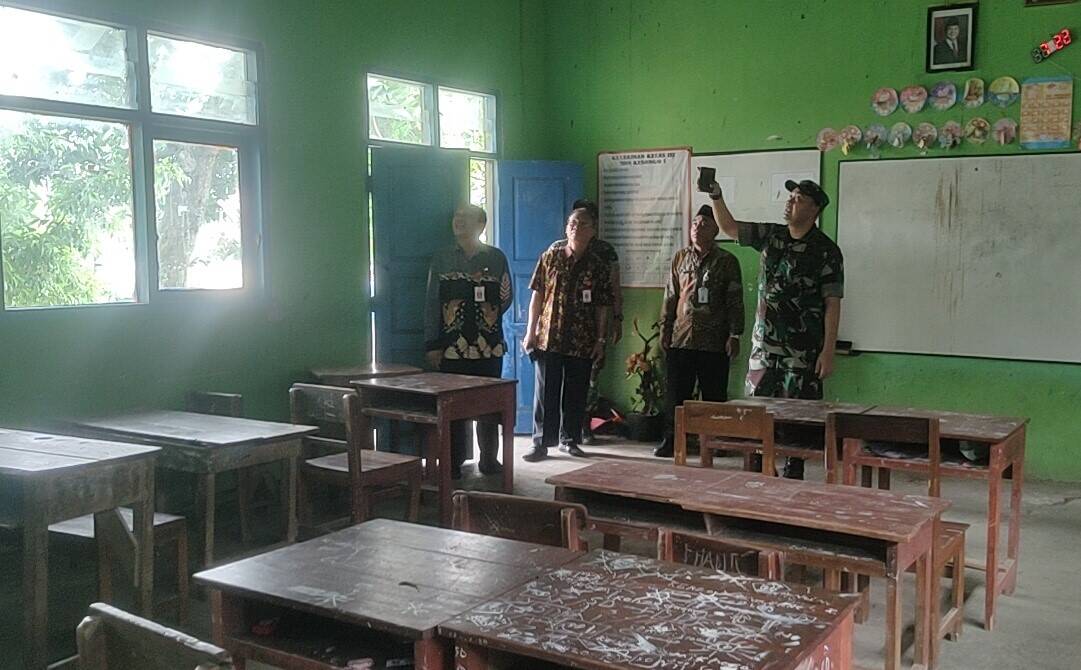 Dandim Bojonegoro Tinjau Sasaran TMMD 129 di Desa Kesongo Kedungadem