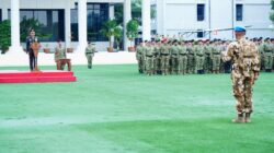 Panglima TNI Pimpin Upacara Pemberangkatan Satgas TNI Konga UNIFIL TA 2026