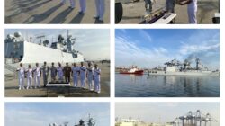 Pagi Penuh Profesionalisme, TNI AL Kawal Pelepasan Kapal Perang Pakistan di Tanjung Priok