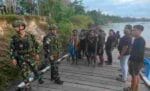 Koops TNI Habema Evakuasi 44 Pendulang Emas dari Gangguan OPM di Pegunungan Bintang