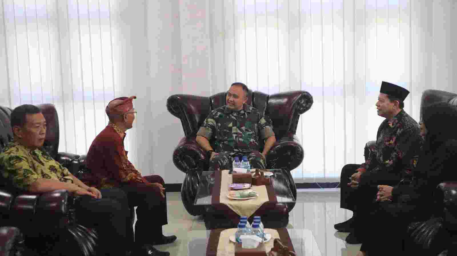 Dandim 0813 Sambut Kunjungan Silaturahmi FKUB Bojonegoro