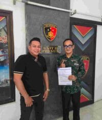 Wahyu Ganden Hadiri Pemeriksaan Unit Tipidter Terkait Dugaan Tambang Tanpa Izin