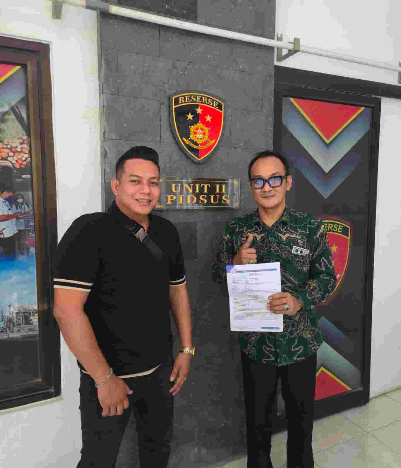 Wahyu Ganden Hadiri Pemeriksaan Unit Tipidter Terkait Dugaan Tambang Tanpa Izin