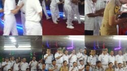 Pererat Silaturahmi di Tengah Laut, Nahkoda dan Seluruh Crew KM Dorolonda Gelar Halal Bihalal di Atas Kapal Pererat Silaturahmi di Tengah Laut, Nahkoda dan Seluruh Crew KM Dorolonda Gelar Halal Bihalal di Atas Kapal