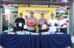Polresta Tangerang Bongkar Jaringan Narkotika Sintetis Lintas Wilayah, 4 Orang Diamankan
