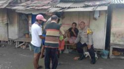 Program Poliran, Bhabinkamtibmas Desa Budimulya Jalin Kedekatan dengan Warga