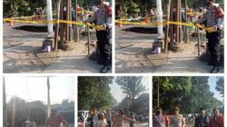 Jalan Raya Lenteng Agung Ambles Diduga Akibat Gorong-Gorong Terkikis, Arus Kendaraan Tersendat