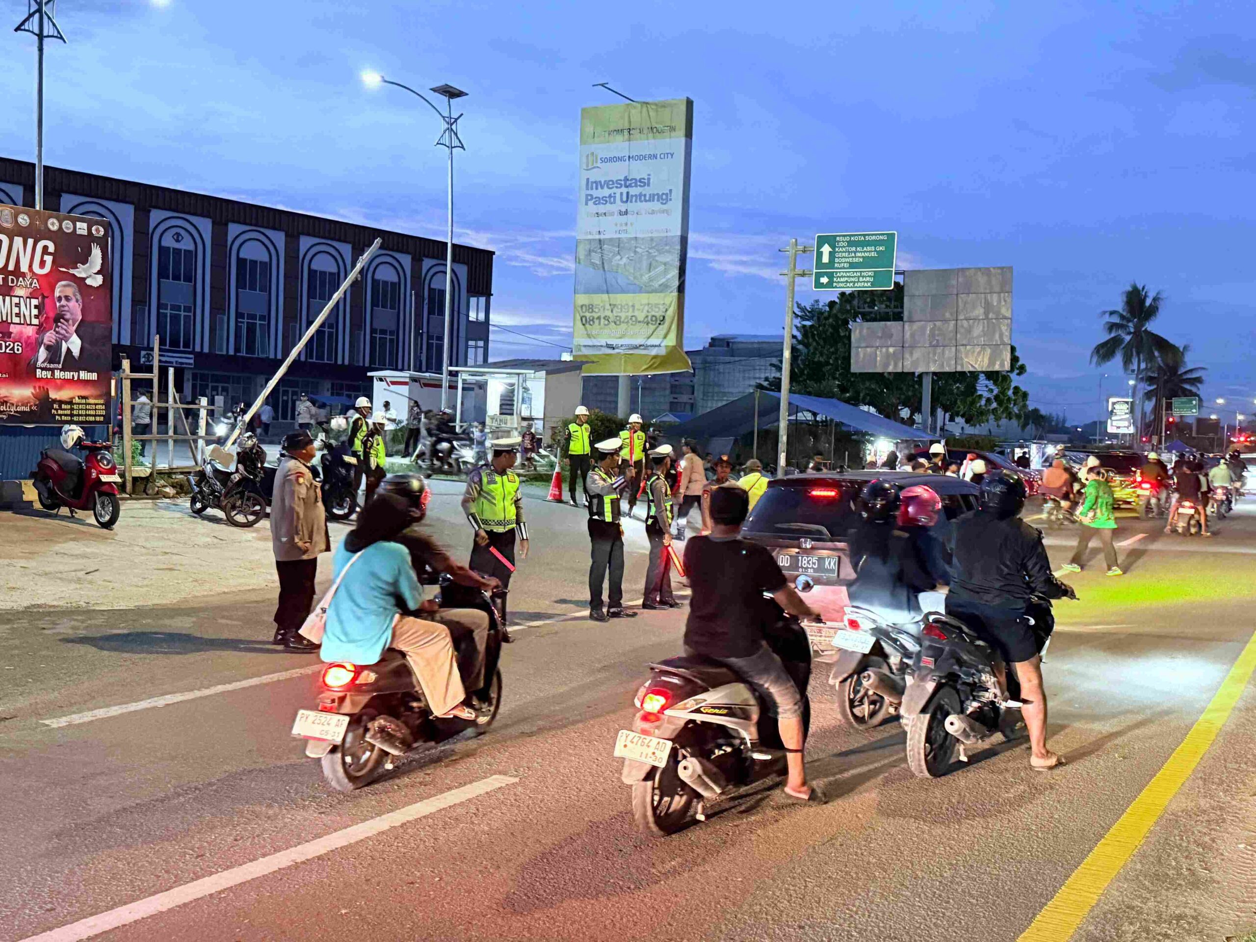 Polda PBD Lakukan Pengamanan Ketat Saat Kegiatan KKR OIKUMENE di Pantai Reklamasi