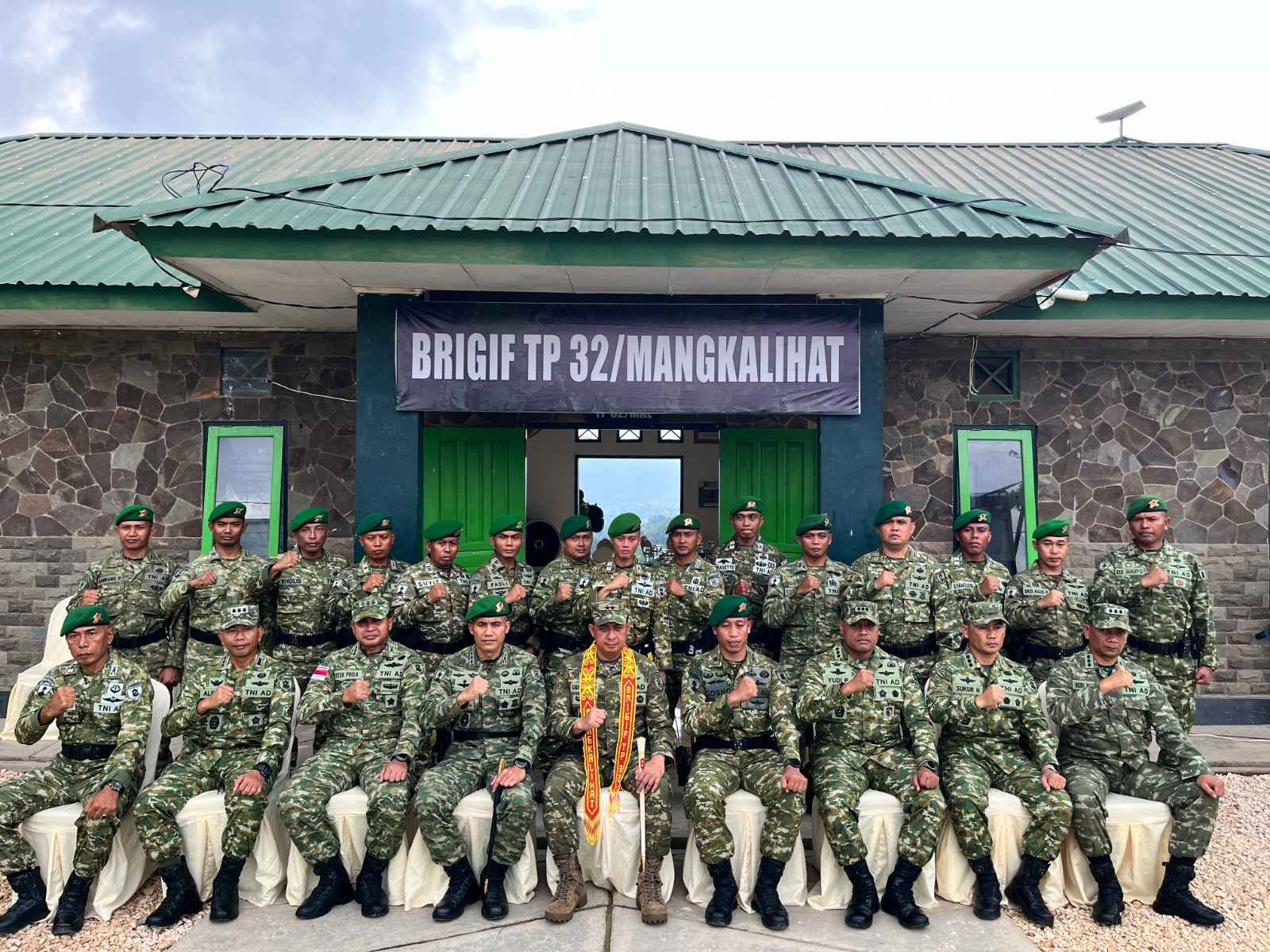 Pangdam VI/Mlw Kunjungi Brigif TP 32/Mangkalihat, Cek Kesiapan Satuan.
