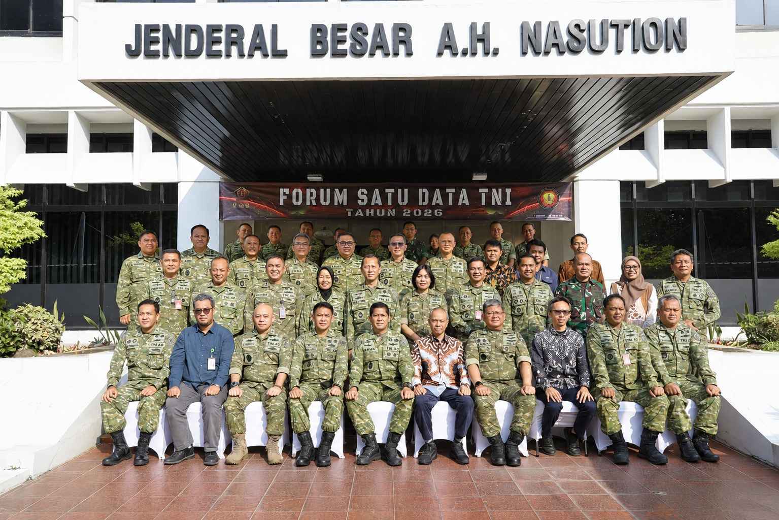 Pusinfolahta TNI Laksanakan Forum Satu Data TNI