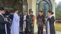 Berikan Rasa Aman kepada Jemaat, Babinsa Manunggal Daya Lakukan Pengamanan Ibadah Berikan Rasa Aman kepada Jemaat, Babinsa Manunggal Daya Lakukan Pengamanan Ibadah