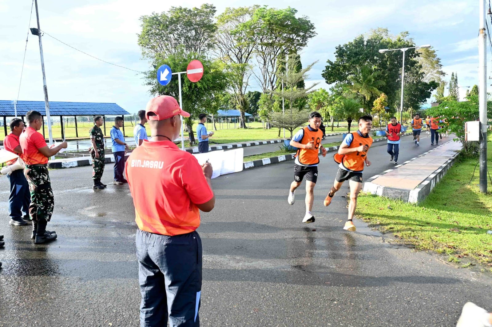 Uji Ketahanan dan Fisik Prajurit, Lanud Sjamsudin Noor Gelar Garjas Semester I Tahun 2026