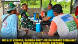 Melalui Komsos, Babinsa Bukit Jering Dorong Semangat Petani Tingkatkan Produksi Pertanian