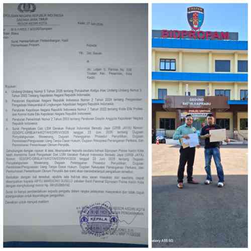 Sorotan Publik Mengarah ke Propam, GRIB Jaya Tunggu Hasil Pemeriksaan Dugaan Penyalahgunaan Wewenang