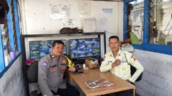 Bhabinkamtibmas Bitung Jaya Sambangi Satpam PT Kawaguchi, Perkuat Sinergitas Jaga Keamanan Lingkungan Kerja