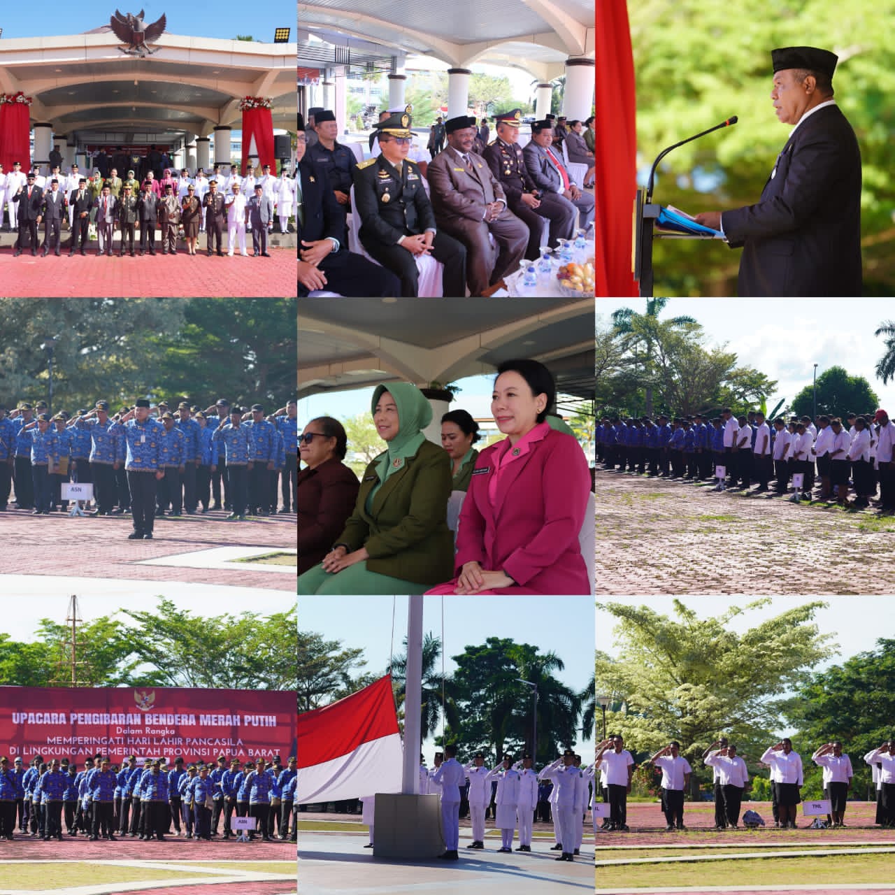 Kasdam XVIII/Kasuari Hadiri Upacara Hari Lahir Pancasila 2026 : Perkokoh Persatuan dan Semangat Kebangsaan Kasdam XVIII/Kasuari Hadiri Upacara Hari Lahir Pancasila 2026 : Perkokoh Persatuan dan Semangat Kebangsaan