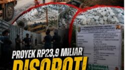 Gegerr !!! PROYEK Rp23,9 MILIAR DALAM BAYANG-BAYANG TANDA TANYA! PENGAWAS BUNGKAM, TEMUAN TEKNIS BERMUNCULAN, SIAPA YANG SEDANG DILINDUNGI?