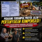 Pedagang Terdampak Proyek Rp5,7 Miliar Pertanyakan Kompensasi, Minta Pelaksana Bertanggung Jawab Jika Timbulkan Kerugian