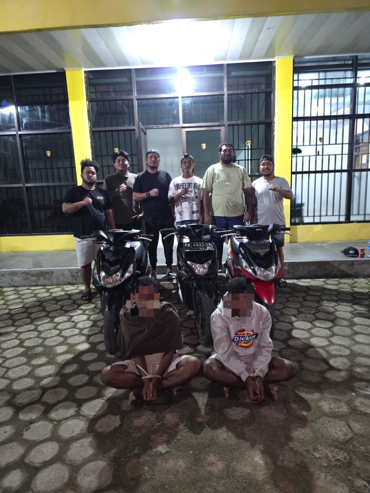 Tim Delta Wolf Jatanras Polda PBD Amankan Dua Pelaku Curanmor, Ungkap 18 TKP dan Sita 10 Unit Sepeda Motor