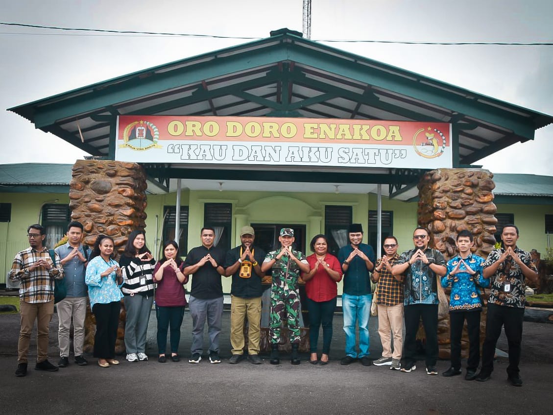 Dandim 1710/Mimika Terima Audiensi Ketua KPU Mimika, Pererat Silaturahmi dan Tingkatkan Sinergitas