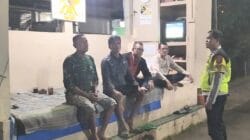 Bhabinkamtibmas Desa Pasir Jaya Sambangi Pos Kamling, Ajak Warga Tingkatkan Kewaspadaan Lingkungan