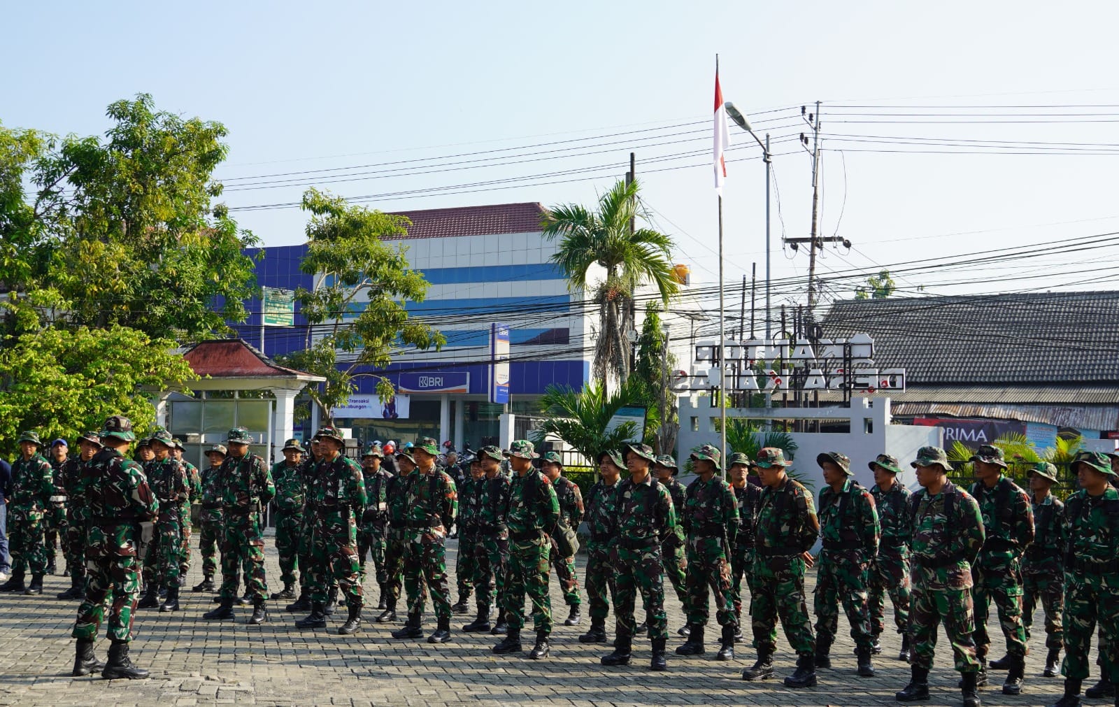 Tingkatkan Kemampuan Prajurit Teritorial, Kodim Bojonegoro Gelar Latnister Proglatsi Sistem Blok Ketahanan Pangan Terpadu