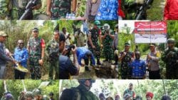 Danyonif 2 Marinir Hadiri Groundbreaking Jembatan Perintis Garuda, Satgas Pamtas Mobile RI-PNG Gobang 8 Siap Amankan Kegiatan Strategis di Deiyai