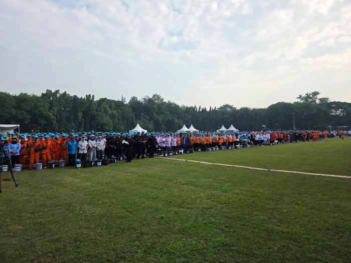Buperta Cibubur Ramai oleh Peserta Saat Peringatan Hari Lingkungan Hidup Sedunia 2026, Aksi Penanaman Pohon Berlangsung Meriah