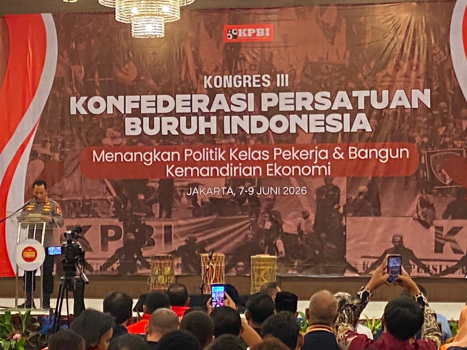 Ratusan Delegasi Buruh Padati Kongres III KPBI, Perjuangan Hak Pekerja dan Kemandirian Ekonomi Mengemuka Ratusan Delegasi Buruh Padati Kongres III KPBI, Perjuangan Hak Pekerja dan Kemandirian Ekonomi Mengemuka