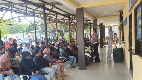 Polres Pasuruan Ingatkan Masyarakat: Jangan Abaikan Pengecekan Legalitas Kendaraan Bekas