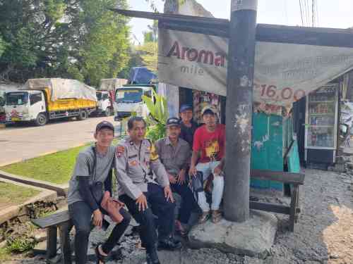 Warung Bhabinkamtibmas Jadi Sarana Serap Aspirasi Warga di Desa Sukadamai