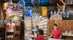 Satresnarkoba Polresta Sorong Kota Tertibkan Penjualan Miras Lokal, Amankan 70 Liter Minuman Beralkohol