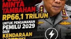 Kebutuhan Tembus Rp184 Triliun, Polri Usulkan Suntikan Dana Jumbo ke DPR