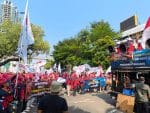 200 Pekerja Kepung Kemenaker, Tolak Status Outsourcing di Sektor Ketenagalistrikan
