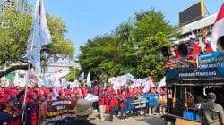 200 Pekerja Kepung Kemenaker, Tolak Status Outsourcing di Sektor Ketenagalistrikan