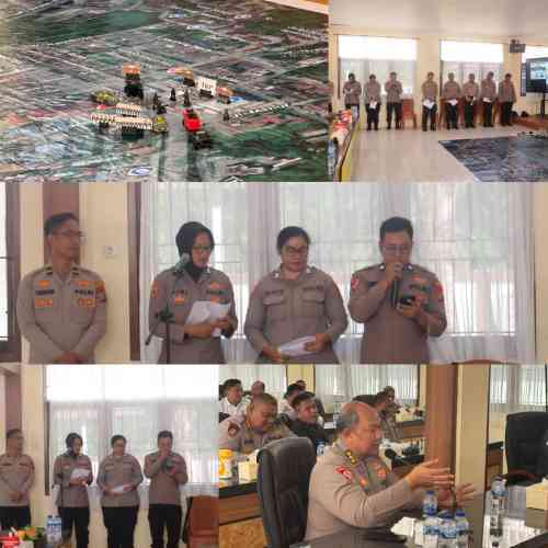 Polda PBD Perkuat Kesiapsiagaan Personel Melalui TFG untuk Antisipasi di Lapangan Hadapi Beragam Tantangan Pengamanan
