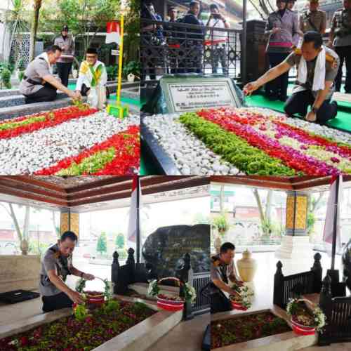 Sambut Hari Bhayangkara ke-80, Kapolri Gelar Ziarah Nasional ke Makam Para Presiden RI