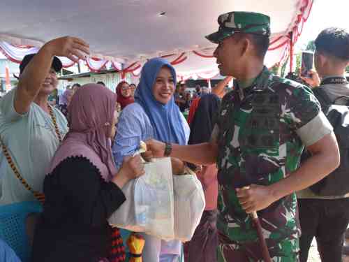 Pangdam XVII/Cenderawasih Pimpin Peletakan Batu Pertama Jembatan Garuda Merah Putih di Mimika
