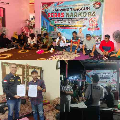 Pembentukan Kampung Tangguh Bebas Narkoba di Kelurahan Matamalagi, Wujud Komitmen Bersama Perangi Narkoba Pembentukan Kampung Tangguh Bebas Narkoba di Kelurahan Matamalagi, Wujud Komitmen Bersama Perangi Narkoba